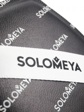 Спонж для макияжа каплевидный Черный Solomeya Rubycell Makeup Sponge Black, 1 шт